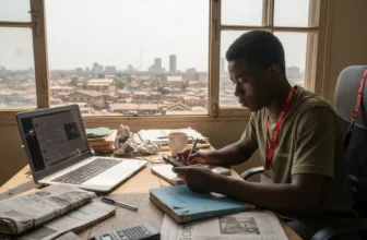 Journalist curating trending Nigerian news