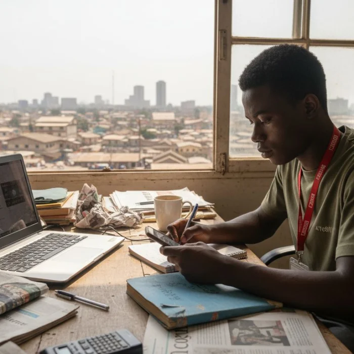 Journalist curating trending Nigerian news