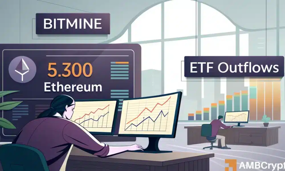 Assessing Bitmine's 5,300 Ethereum transfer amid ETF outflows 4 Assessing Bitmine's 5,300 Ethereum transfer amid ETF outflows
