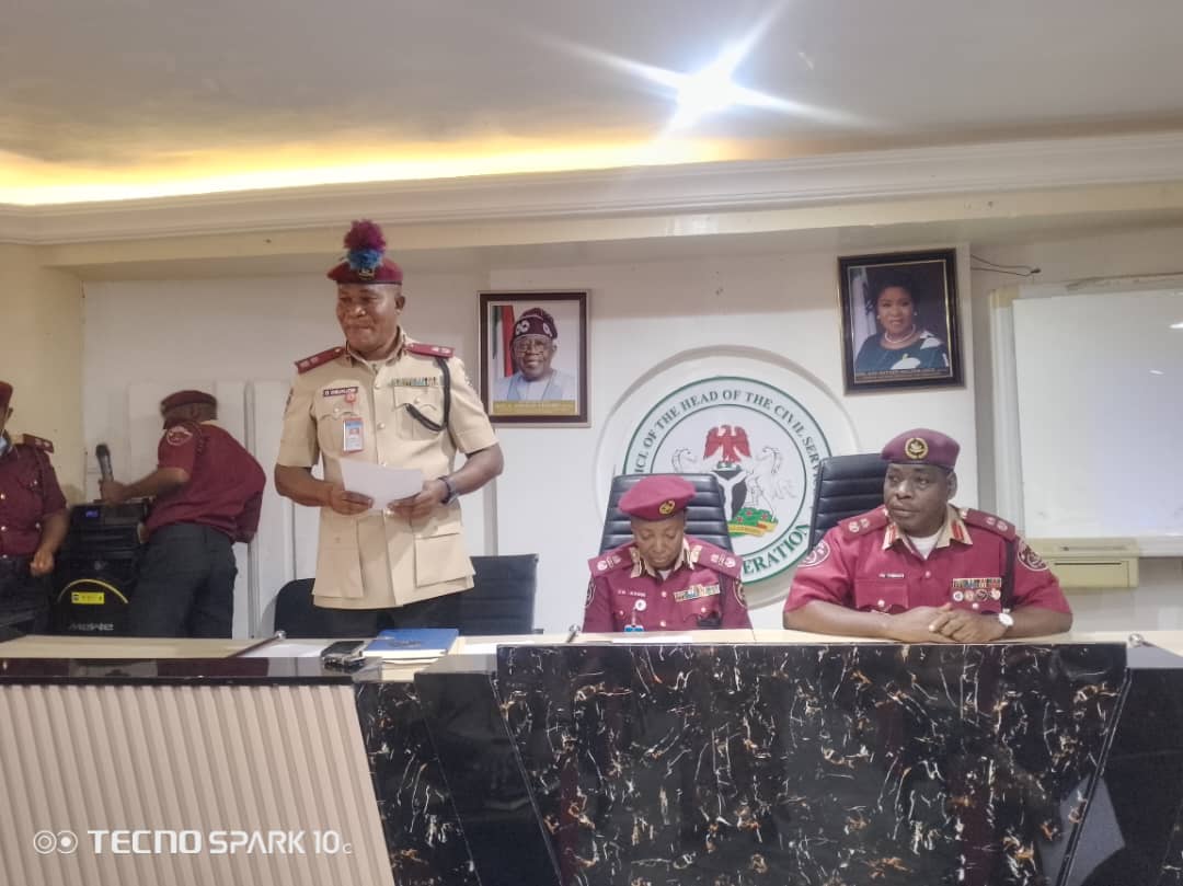 FRSC corps marshal warns against indiscipline, abuse of authority 1 FRSC corps marshal warns against indiscipline, abuse of authority