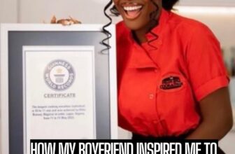 Guinness world record holder Hilda Effiong Bassey, better known as Hilda Baci, h