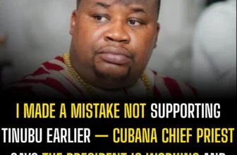 I Made a Mistake Not Supporting Tinubu Earlier — Cubana Chief Priest Says the Pr