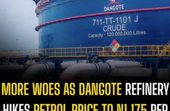 More Woes as Dangote Refinery Hikes Petrol Price to N1,175 Per Litre