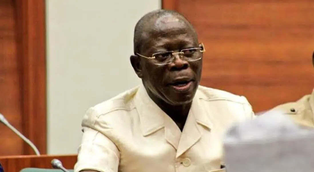 Political sins cannot lead politicians to hellfire - Oshiomhole