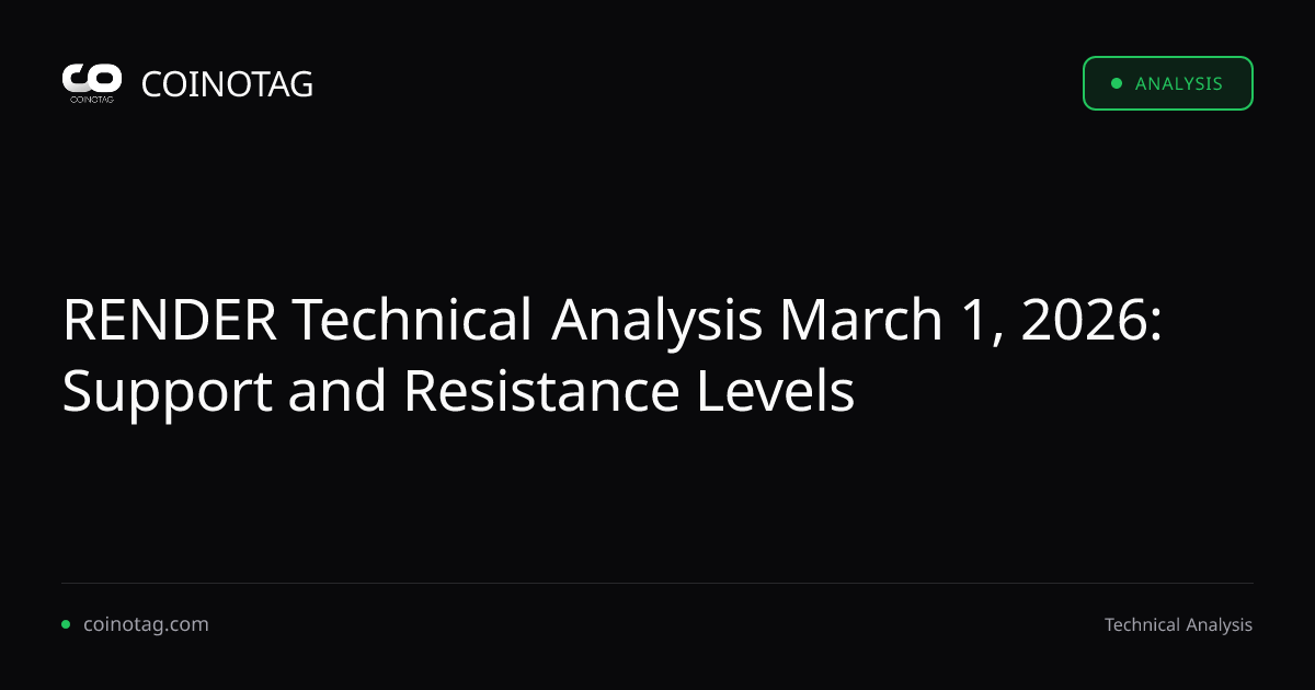 RENDER Technical Analysis Mar 1 1 RENDER Technical Analysis Mar 1