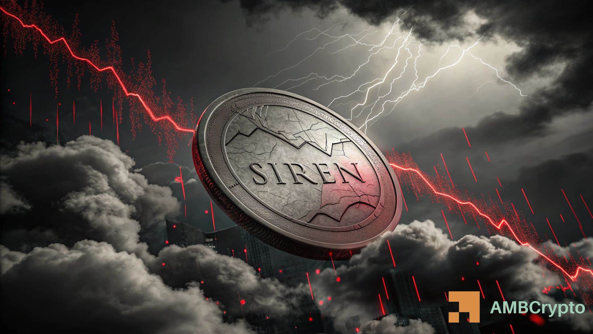 SIREN crashes 66%: Is $0.46 support about to be tested? 6 SIREN crashes 66%: is deeper downside now inevitable?