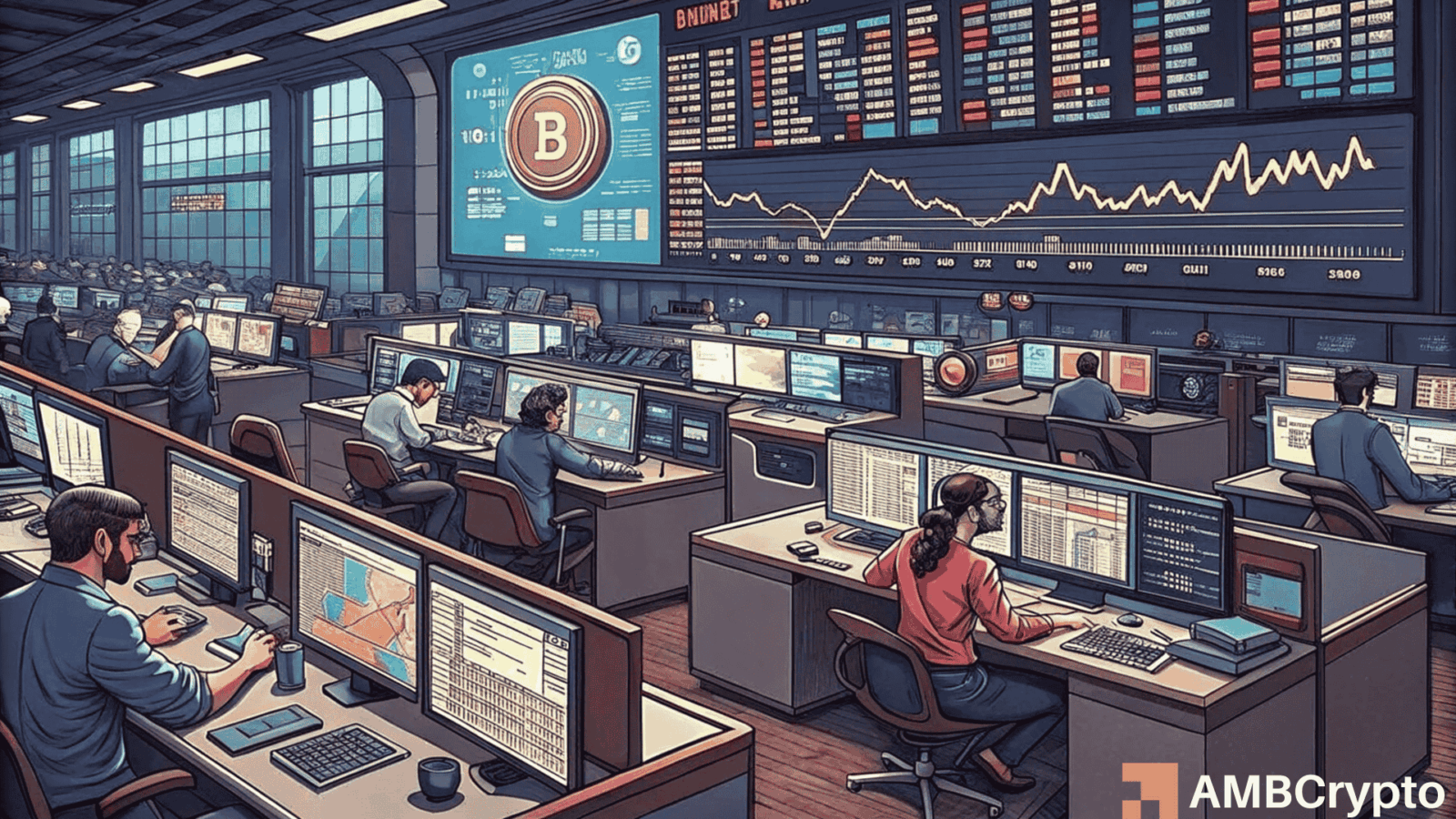 Stocks slide while crypto steadies — is market correlation starting to break?