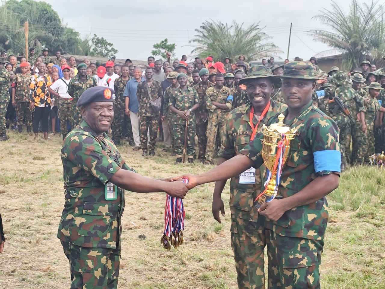 4 Brigade Dominates Army Contest In Benin