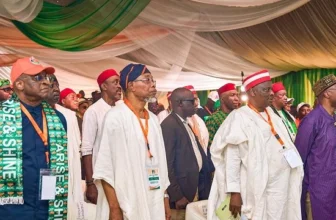 ADC concludes convention as David Mark declares “journey to Aso Rock” begins