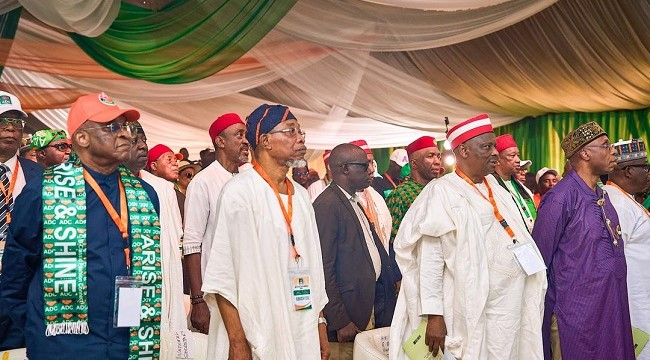 ADC concludes convention as David Mark declares “journey to Aso Rock” begins