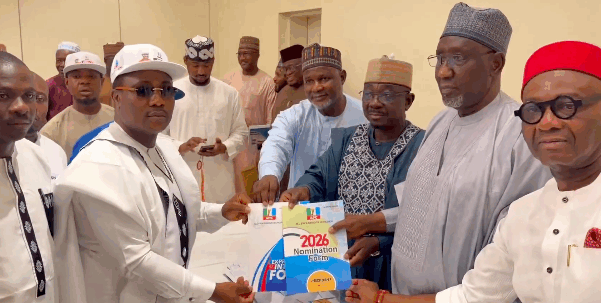 APC Chieftain Buys N100m Form to Challenge Tinubu in 2027