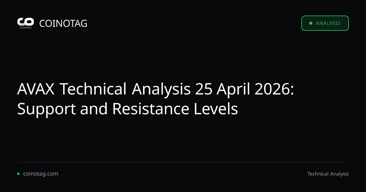 AVAX Technical Analysis Apr 25