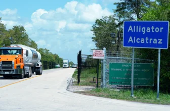Alligator Alcatraz can stay open, appeals court rules, rejecting call for review