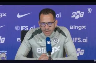 Liam Rosenior speaking about Chelsea