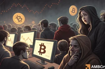 Engagement on Bitcoin-related social post hit the lowest point