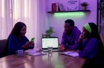Nigerian group chats about digital community