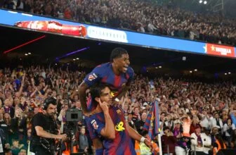 Barcelona v Real Madrid LIVE: Rashford stunner helps hosts seal La Liga title with El Clasico win