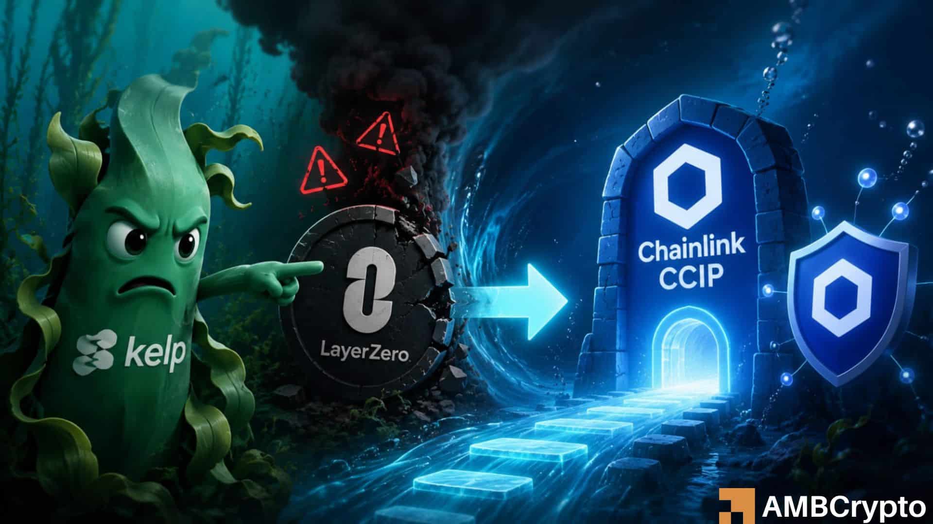 KelpDAO dumps LayerZero for Chainlink CCIP after $293mln exploit