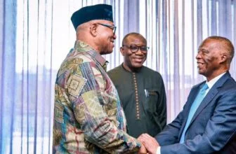 Obi holds private meeting with ex-presidents Mbeki and Khama in South Africa