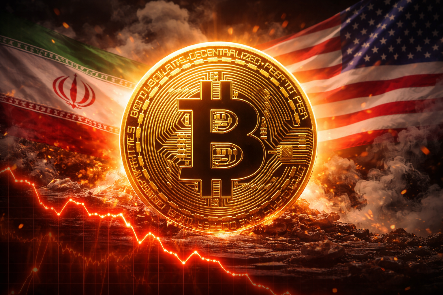 Bitcoin Price Falls Below $71,000 as Iran Ends U.S. Talks