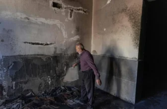 Palestinian Official: Israeli Settlers Torched West Bank Mosque