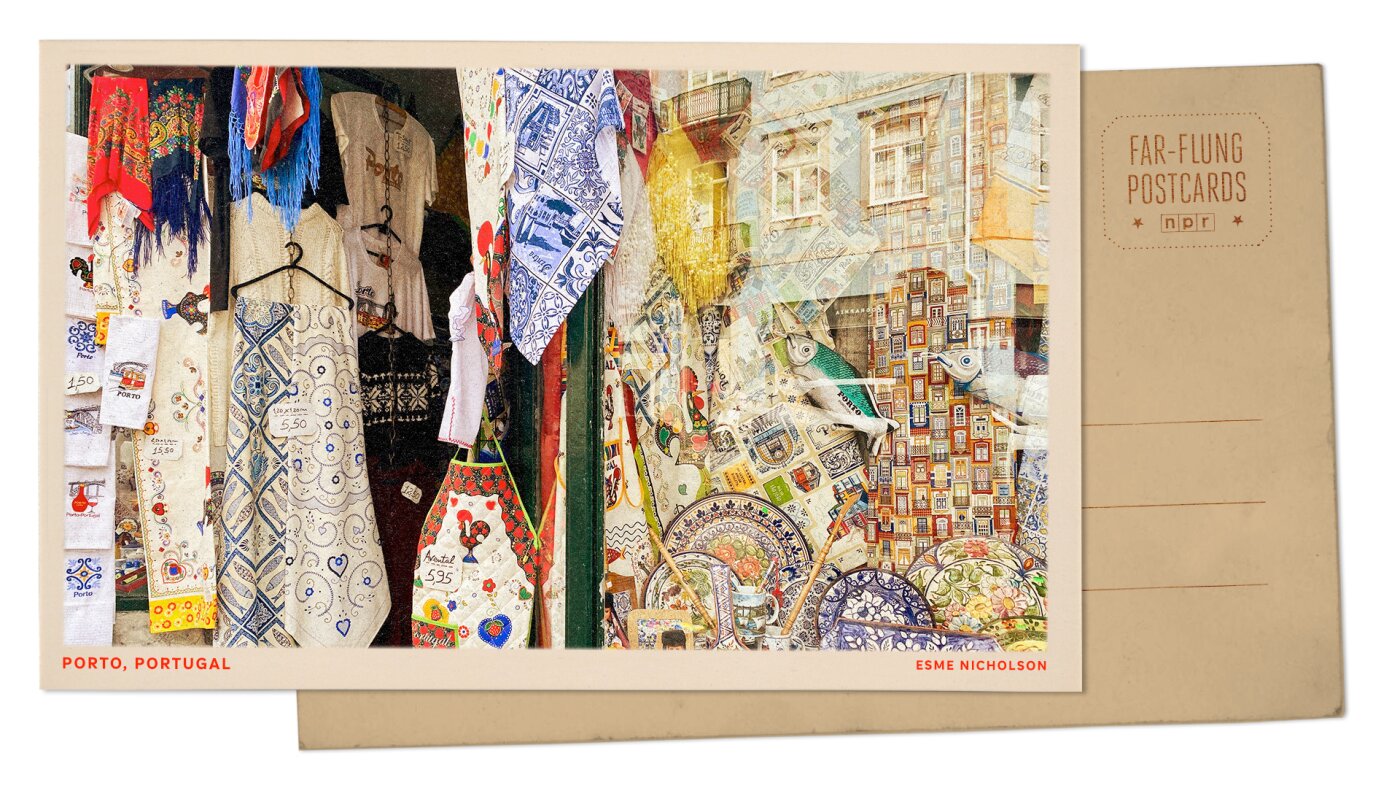 Photo: Textiles in Porto, Portugal : NPR
