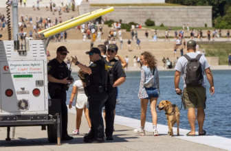 US Olympian arrested by US Park Police for ‘touching’ Reflecting Pool liner — but swears he didn’t peel it off