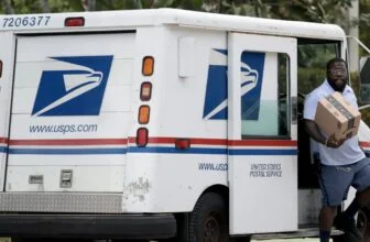 USPS is no longer expected to run out of money in 2027 : NPR