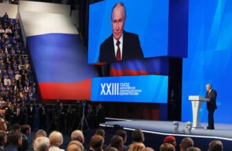Ukrainian strike ignites Russian oil refinery, as Putin acknowledges 'difficult period'