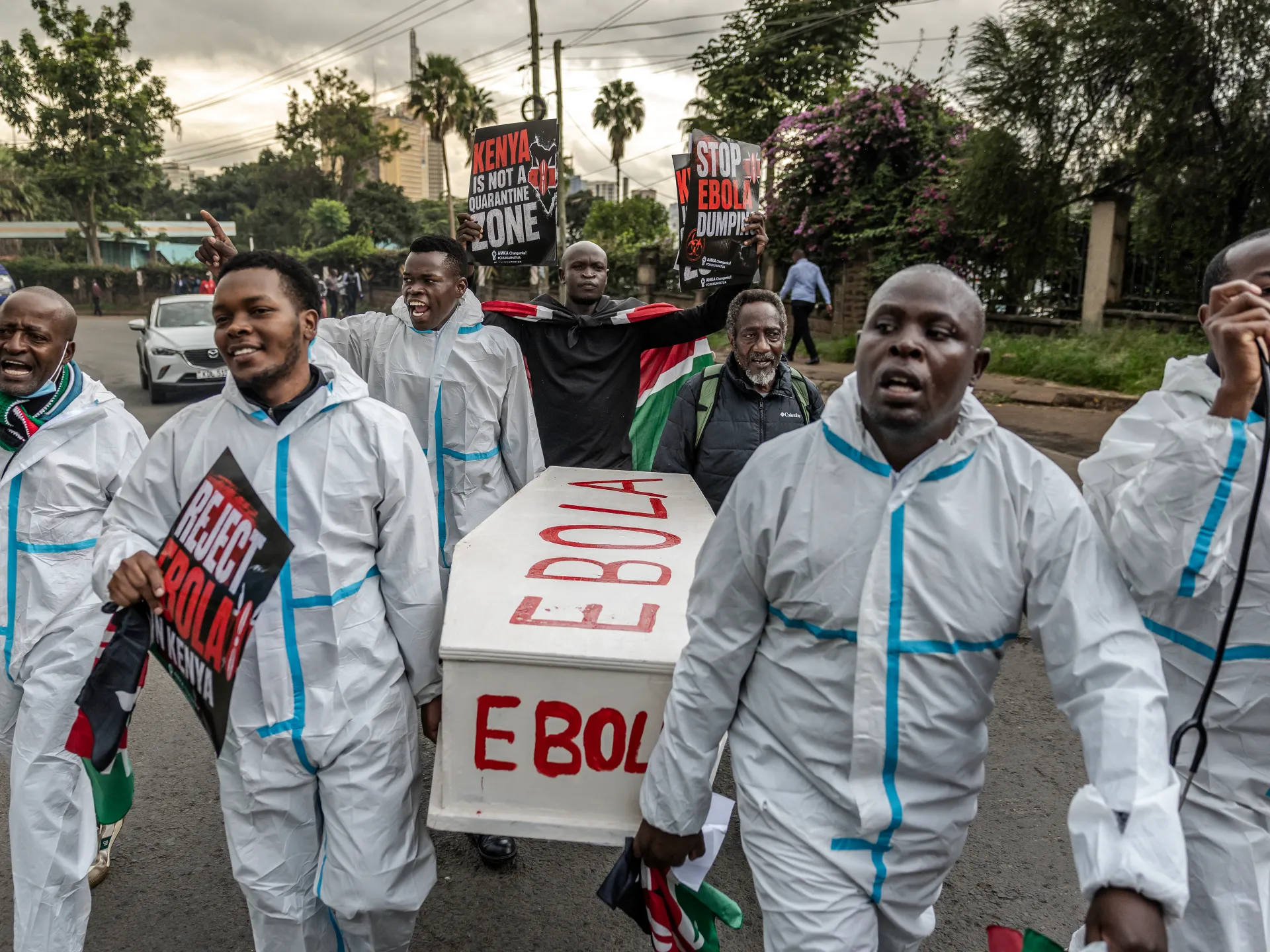 Why is a US Ebola facility in Kenya sparking protests? | Ebola News