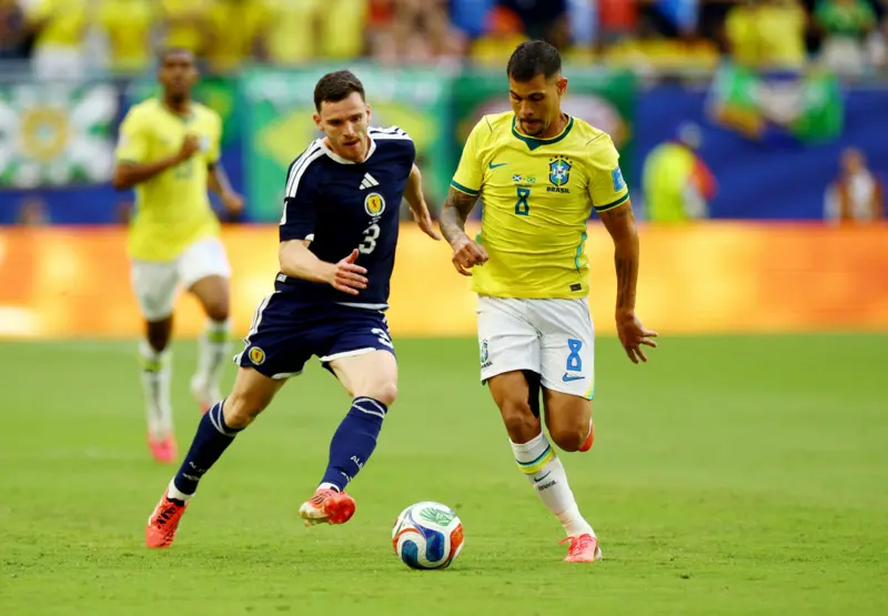 World Cup: Brazil finish top of Group C with convincing 3-0 win over Scotland