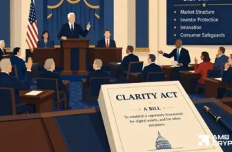 Senate releases new CLARITY Act draft as crypto rules advance - Is a breakthrough near?