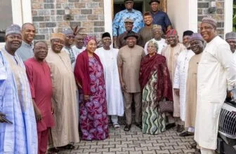 Jonathan holds closed-door talks with Turaki-led PDP faction in Abuja amid presidential bid silence