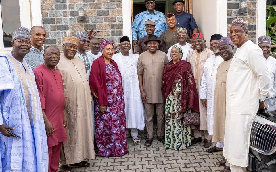Jonathan holds closed-door talks with Turaki-led PDP faction in Abuja amid presidential bid silence