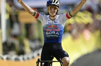 Olympic champ Evenepoel wins Tour de France 15th stage