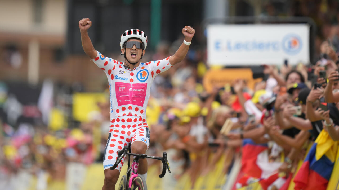 Pogacar closes in on Tour de France victory, Carapaz wins Queen stage 1 Pogacar closes in on Tour de France victory, Carapaz wins Queen stage