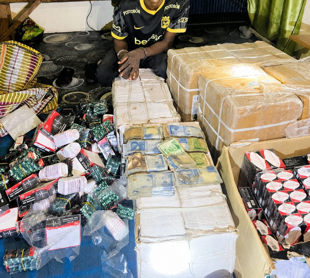 Police raid drug warehouse in Yobe, arrest suspect, recover hard drugs 1 Police raid drug warehouse in Yobe, arrest suspect, recover hard drugs