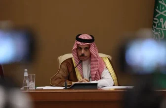 Saudi Foreign Minister Meets with Irish Counterpart