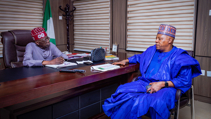 Tinubu presents Shettima certificate as APC Vice-Presidential candidate for 2027 1 Tinubu presents Shettima certificate as APC Vice-Presidential candidate for 2027