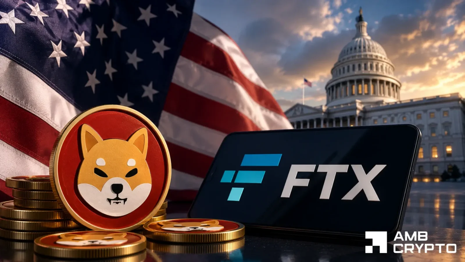 US government moves $235K in SHIB seized from FTX, Alameda, Arkham data shows