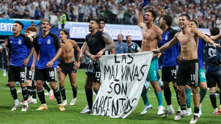 World Cup: Argentina face FIFA probe after Falklands banner display 1 World Cup: Argentina face FIFA probe after Falklands banner display