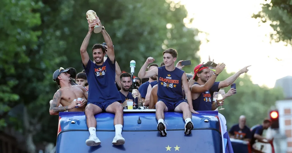 World Cup champions Spain return to royal welcome, parade through Madrid | World Cup 2026 3 World Cup champions Spain return to royal welcome, parade through Madrid | World Cup 2026