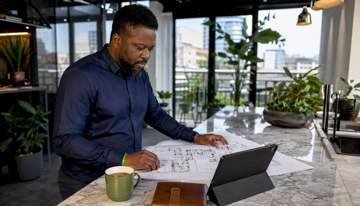 Top 10 Entrepreneurs Every Nigerian Builder Should Know 1 Nigerian entrepreneur reviewing business plans