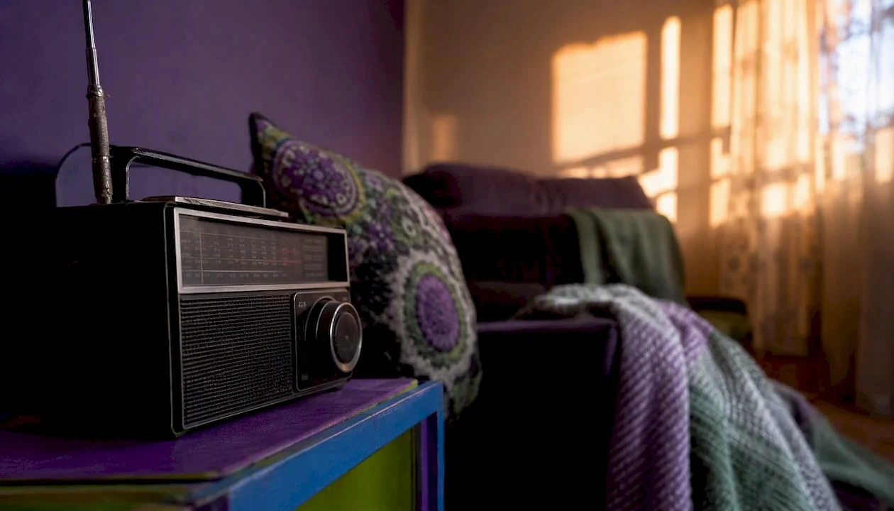 Where to Listen to Nigerian Radio Online and Join the Discussion 1 Close-up of Nigerian radio device in living room