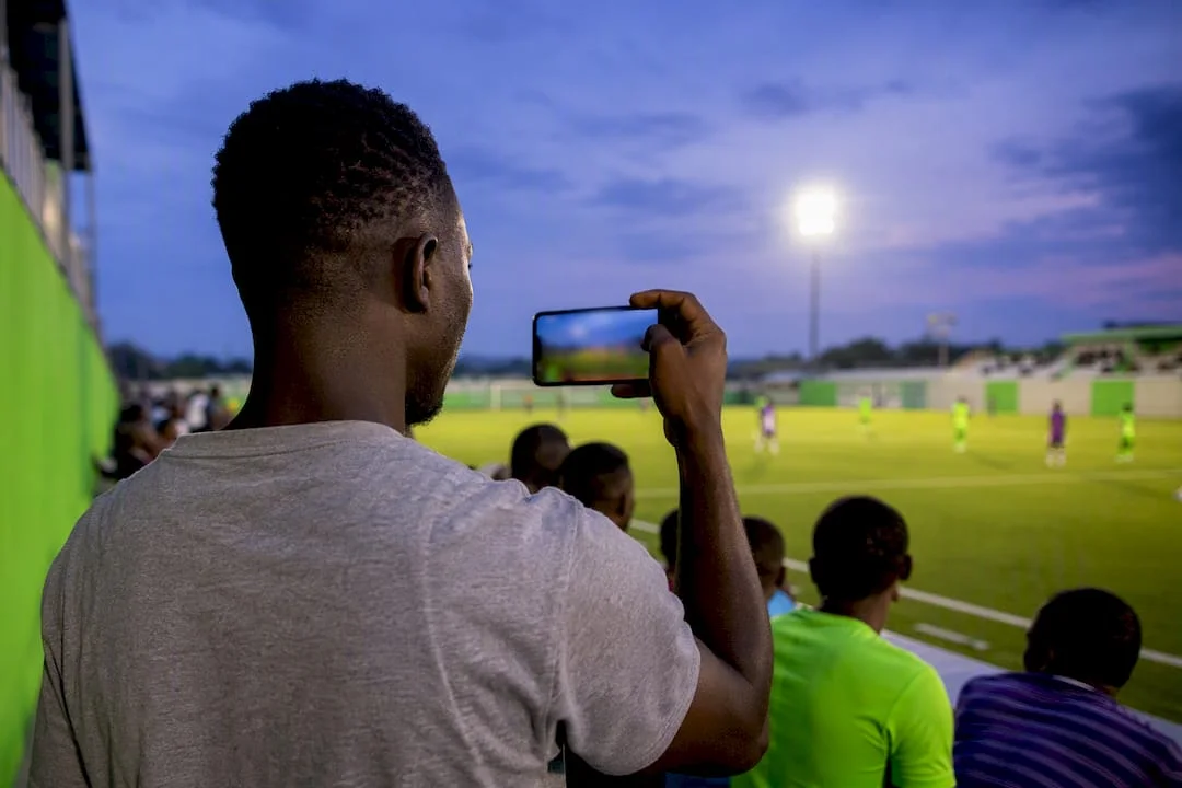 Community contributor recording women football