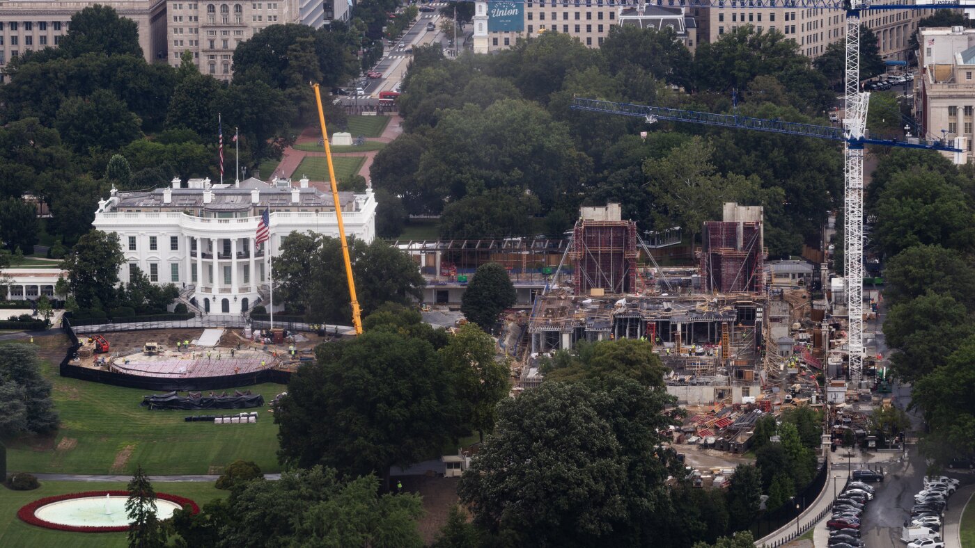 Appeals court says Congress must ok White House ballroom : NPR 4 Appeals court says Congress must ok White House ballroom : NPR