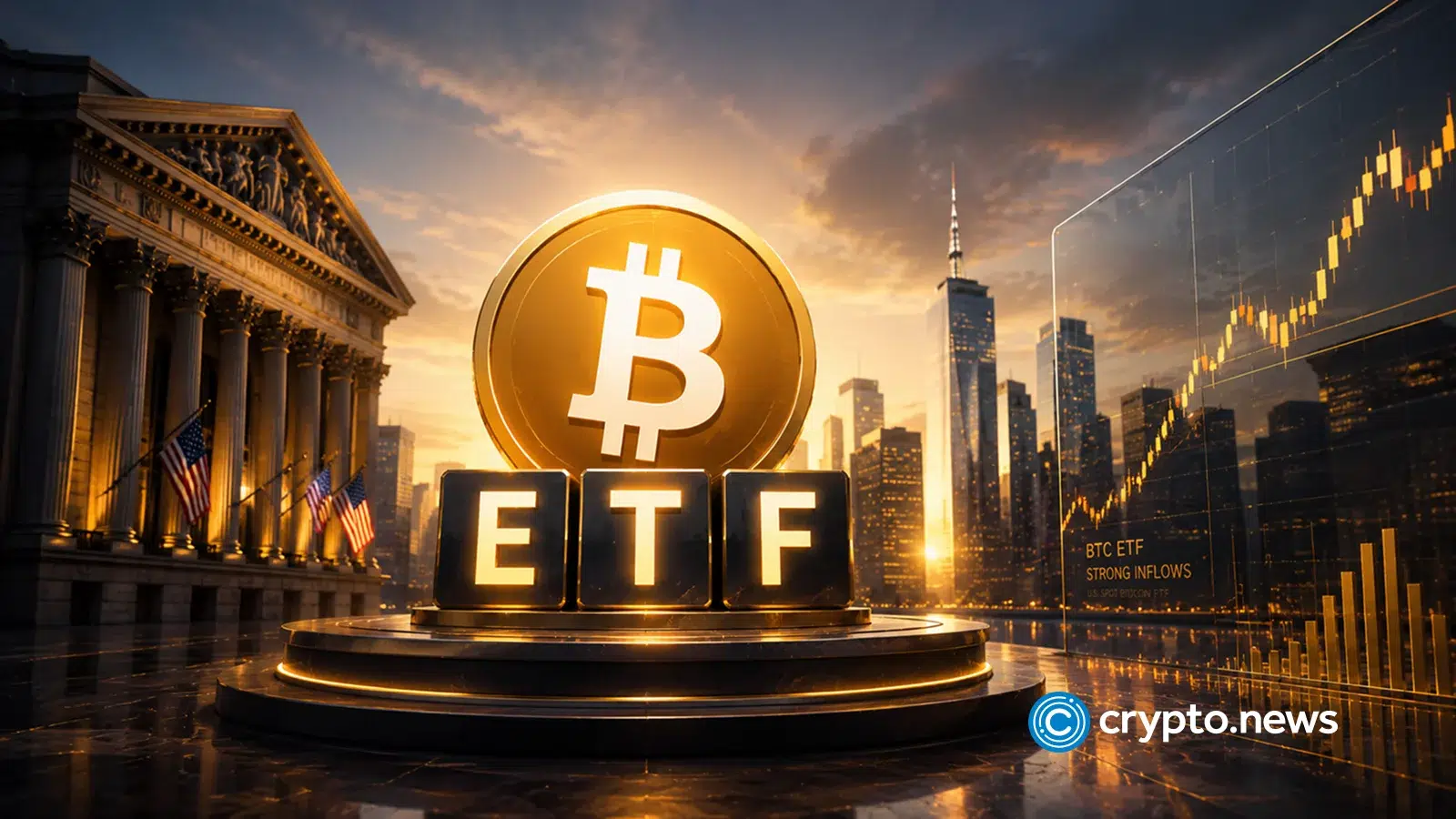 Bitcoin, Ether ETFs draw $2.6B, best week since October 1 Bitcoin, Ether ETFs draw $2.6B, best week since October - 1