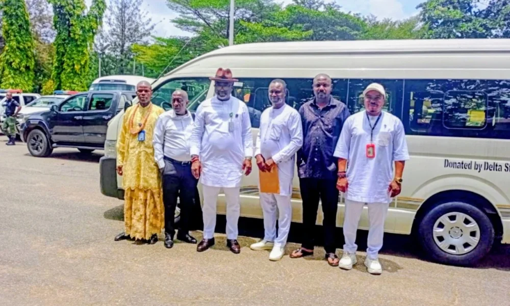 Gov Oborevwori supports Delta NUJ with brand-new bus 1 Gov Oborevwori supports Delta NUJ with brand-new bus