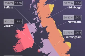 Mapped: The best places in the UK to watch today’s solar eclipse