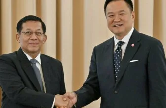 Myanmar leader visits Thailand in bid to bolster international legitimacy | Politics News